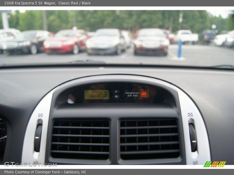 Classic Red / Black 2008 Kia Spectra 5 SX Wagon