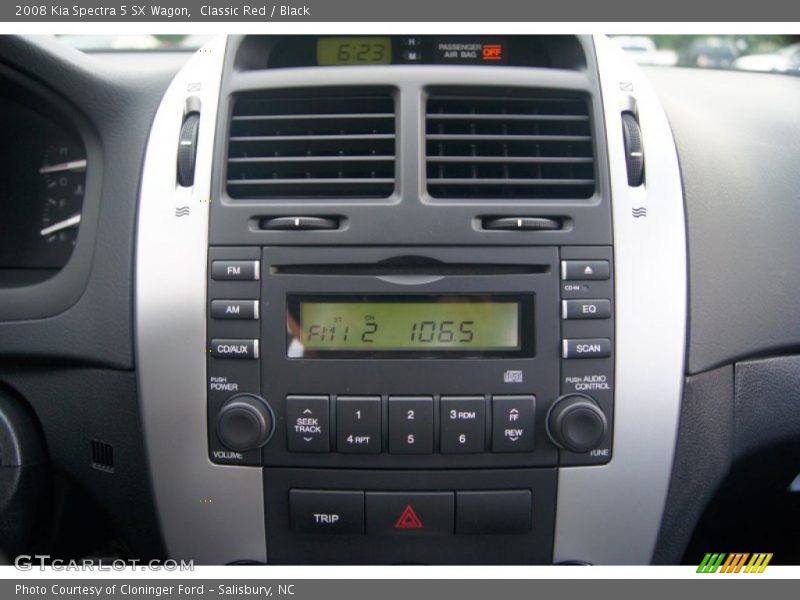 Classic Red / Black 2008 Kia Spectra 5 SX Wagon