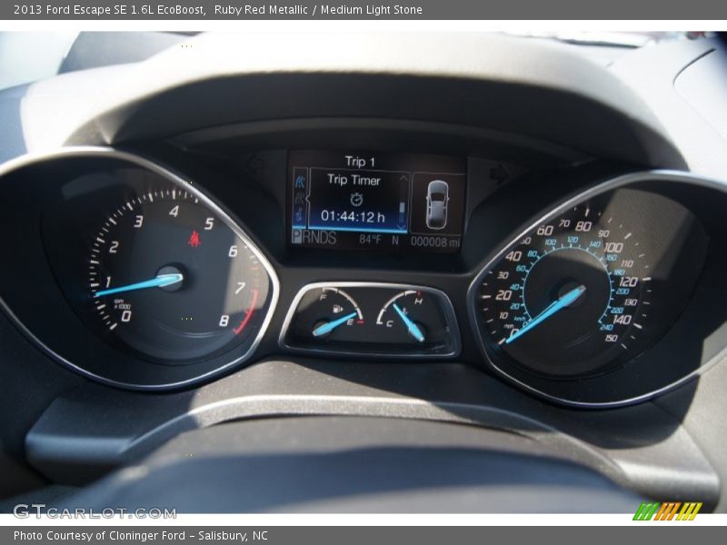 Ruby Red Metallic / Medium Light Stone 2013 Ford Escape SE 1.6L EcoBoost