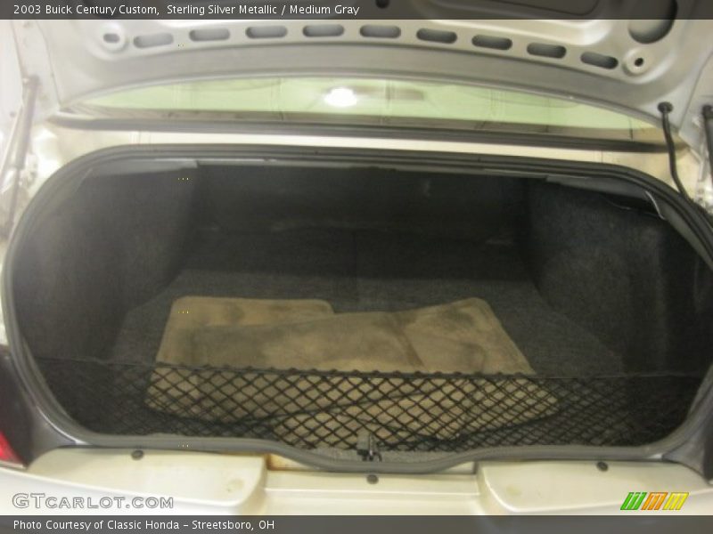 Sterling Silver Metallic / Medium Gray 2003 Buick Century Custom