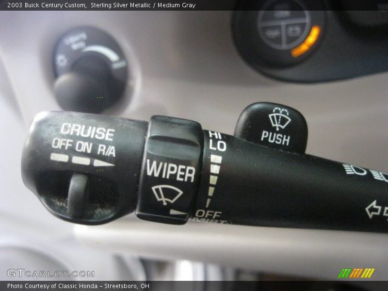 Sterling Silver Metallic / Medium Gray 2003 Buick Century Custom