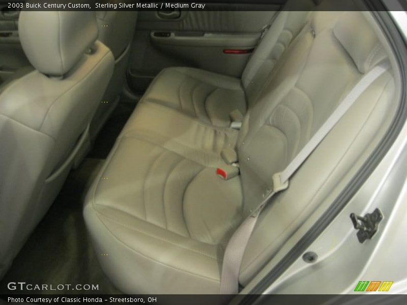 Sterling Silver Metallic / Medium Gray 2003 Buick Century Custom