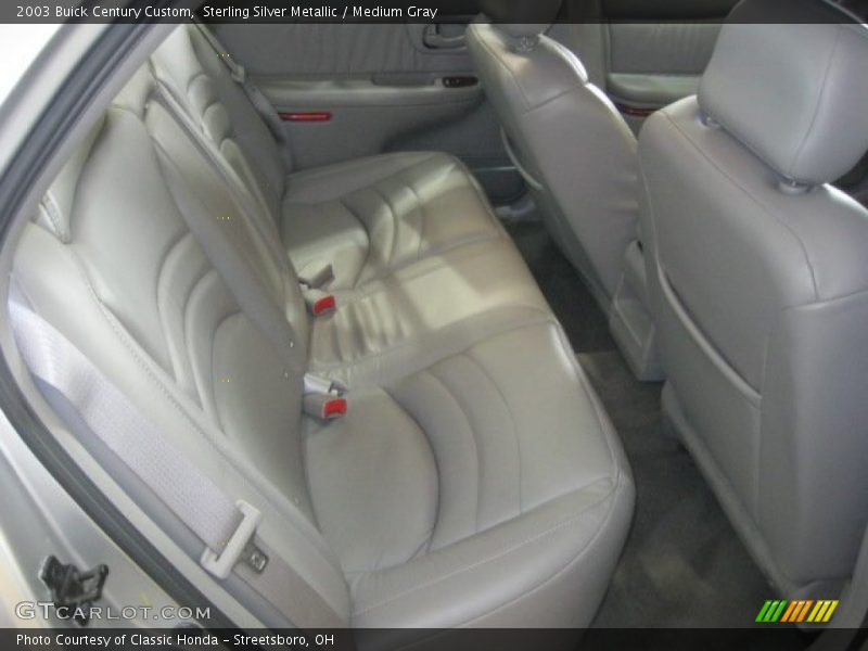 Sterling Silver Metallic / Medium Gray 2003 Buick Century Custom
