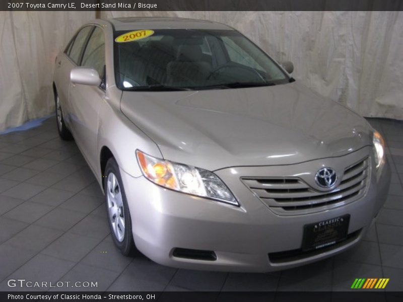 Desert Sand Mica / Bisque 2007 Toyota Camry LE