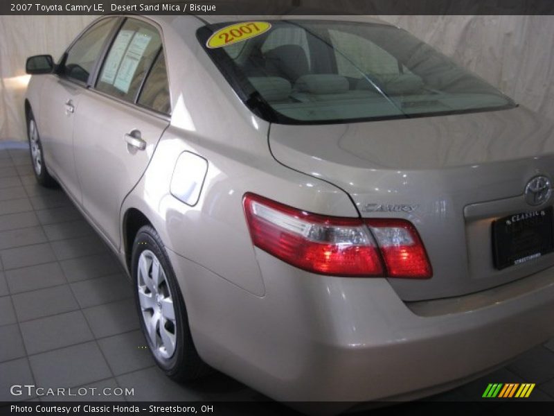Desert Sand Mica / Bisque 2007 Toyota Camry LE