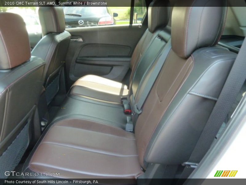 Summit White / Brownstone 2010 GMC Terrain SLT AWD