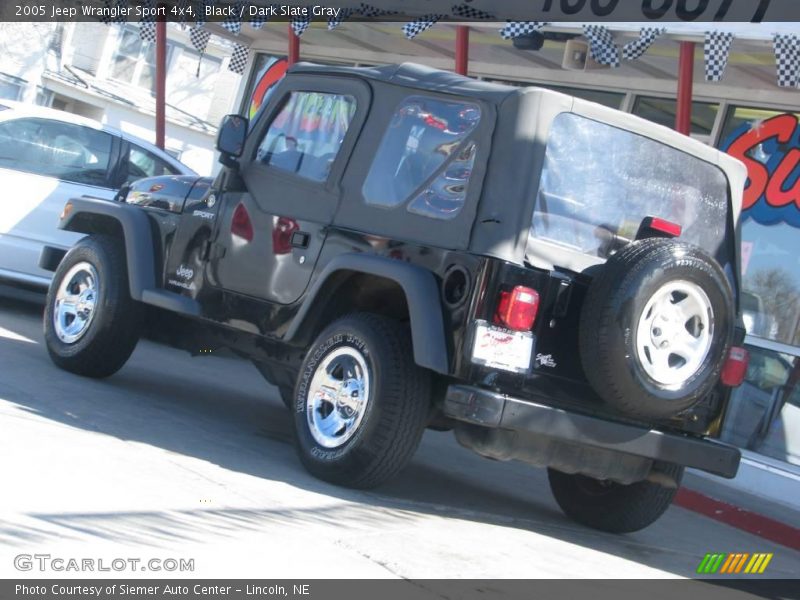 Black / Dark Slate Gray 2005 Jeep Wrangler Sport 4x4