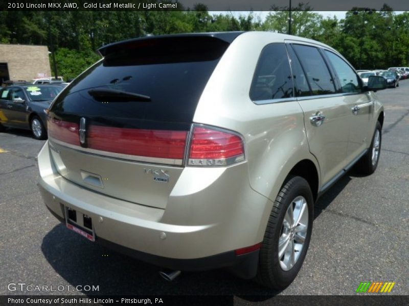  2010 MKX AWD Gold Leaf Metallic