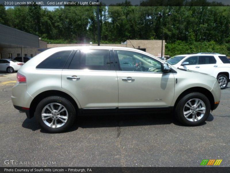  2010 MKX AWD Gold Leaf Metallic