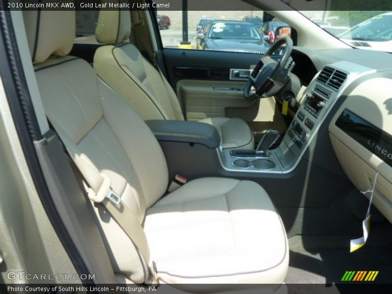 Gold Leaf Metallic / Light Camel 2010 Lincoln MKX AWD