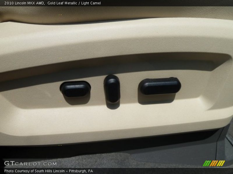 Gold Leaf Metallic / Light Camel 2010 Lincoln MKX AWD