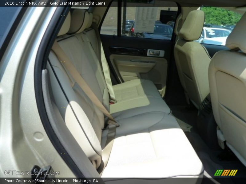 Gold Leaf Metallic / Light Camel 2010 Lincoln MKX AWD