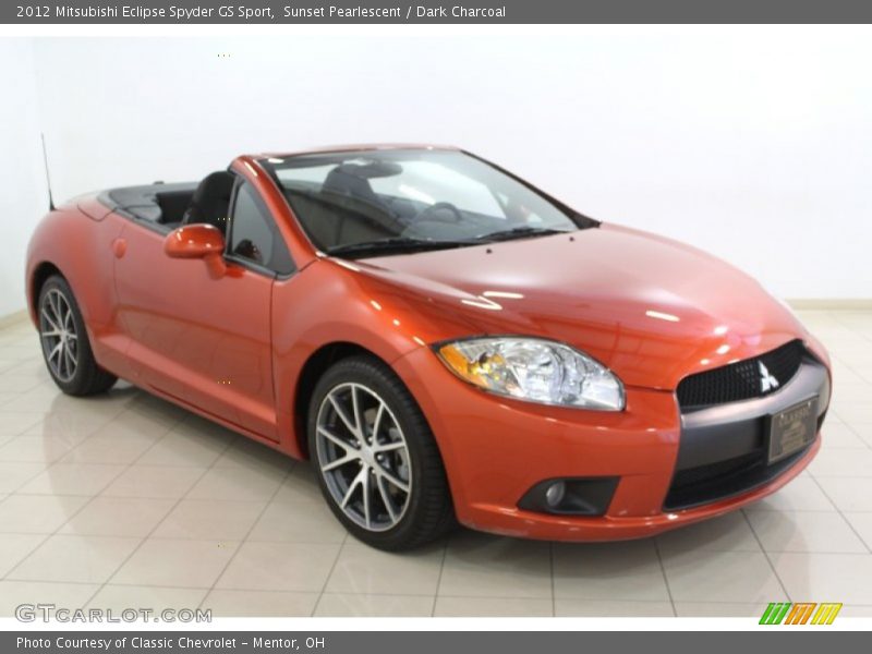 Front 3/4 View of 2012 Eclipse Spyder GS Sport