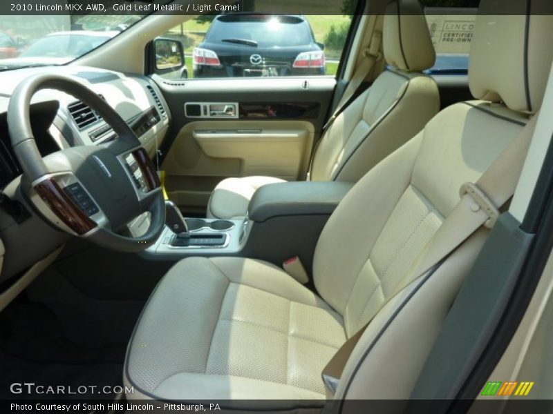 Gold Leaf Metallic / Light Camel 2010 Lincoln MKX AWD