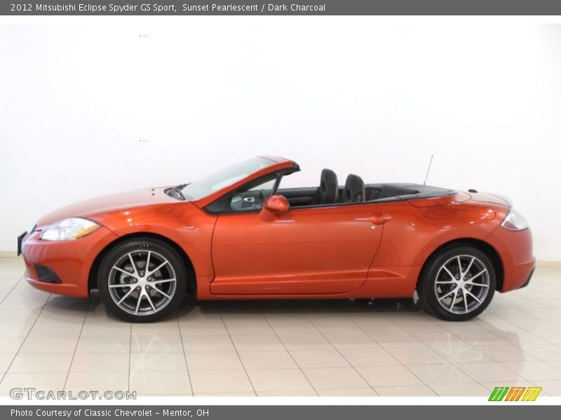  2012 Eclipse Spyder GS Sport Sunset Pearlescent