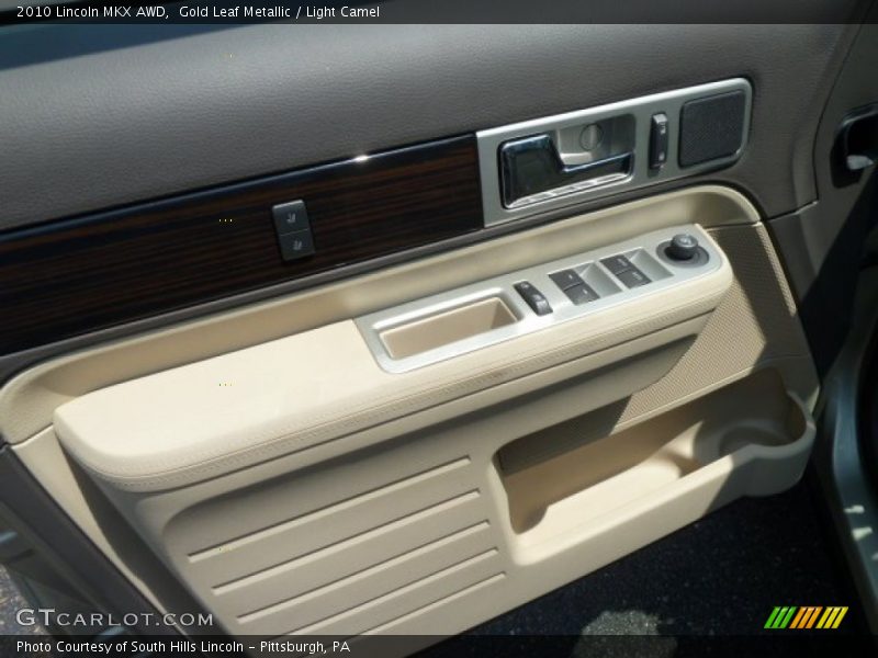 Gold Leaf Metallic / Light Camel 2010 Lincoln MKX AWD