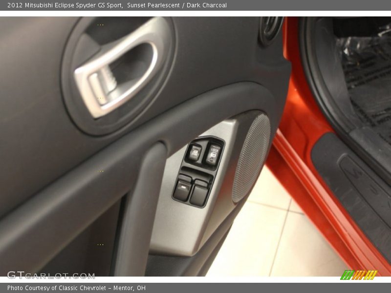 Sunset Pearlescent / Dark Charcoal 2012 Mitsubishi Eclipse Spyder GS Sport