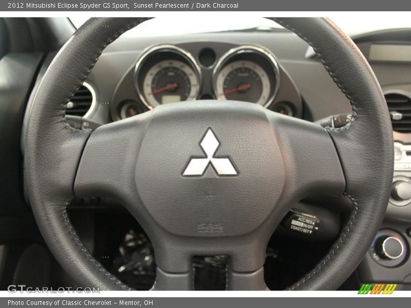  2012 Eclipse Spyder GS Sport Steering Wheel