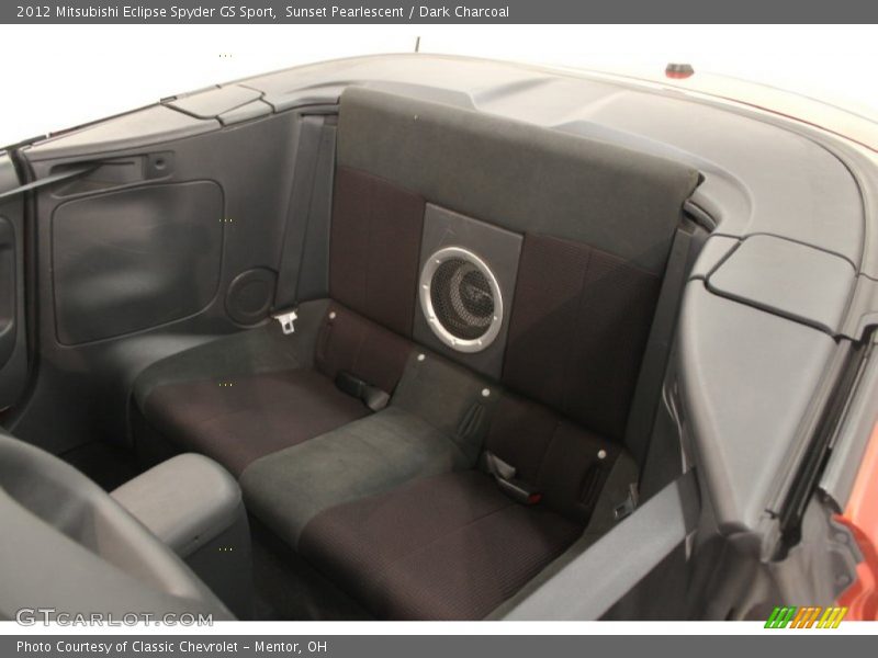  2012 Eclipse Spyder GS Sport Dark Charcoal Interior