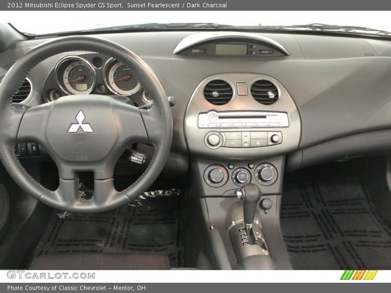 Dashboard of 2012 Eclipse Spyder GS Sport