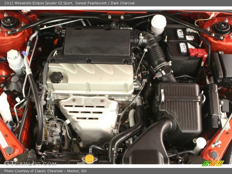  2012 Eclipse Spyder GS Sport Engine - 2.4 Liter SOHC 16-Valve MIVEC 4 Cylinder