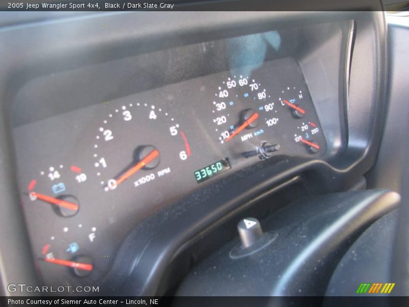 Black / Dark Slate Gray 2005 Jeep Wrangler Sport 4x4