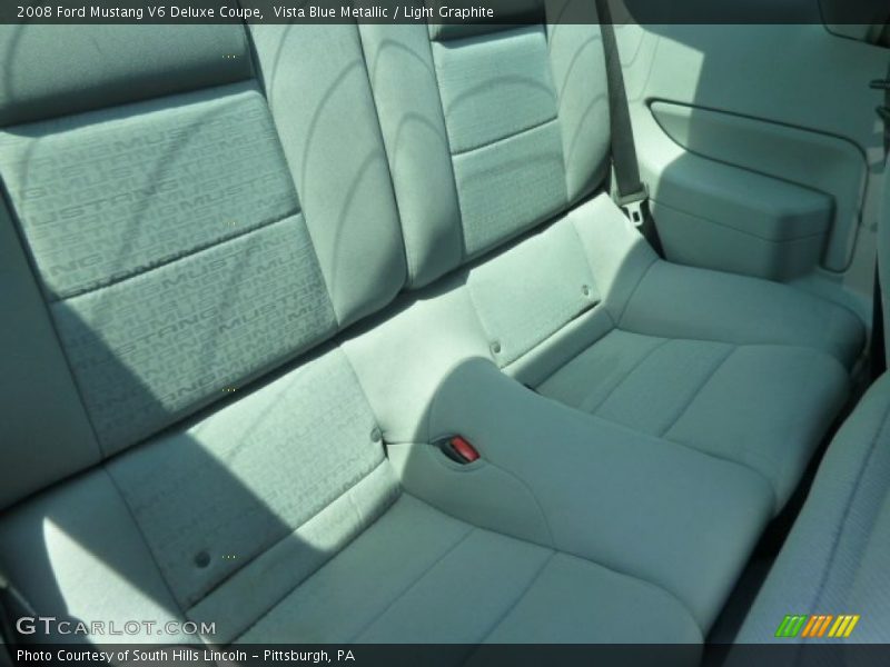 Vista Blue Metallic / Light Graphite 2008 Ford Mustang V6 Deluxe Coupe