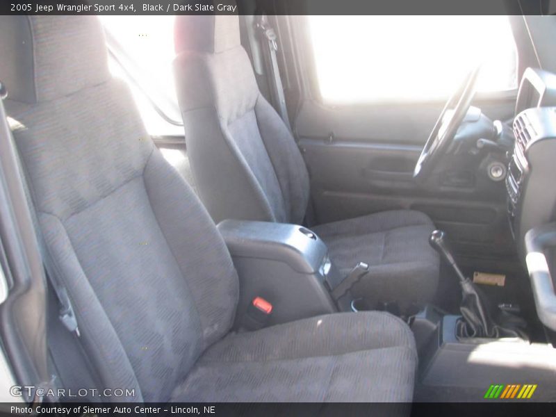 Black / Dark Slate Gray 2005 Jeep Wrangler Sport 4x4