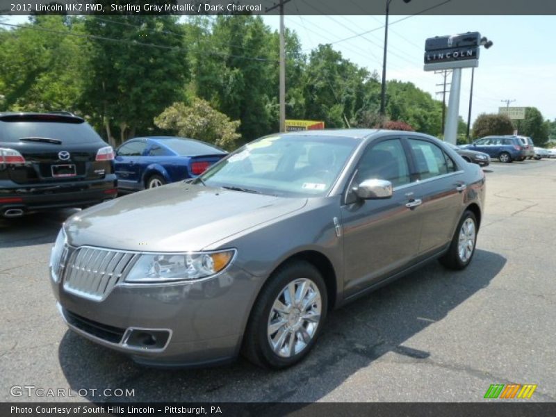 Sterling Gray Metallic / Dark Charcoal 2012 Lincoln MKZ FWD