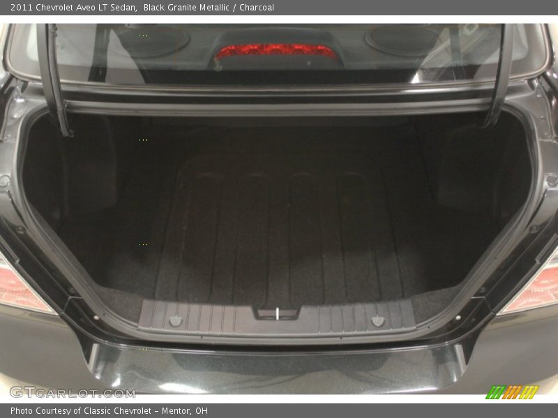Black Granite Metallic / Charcoal 2011 Chevrolet Aveo LT Sedan