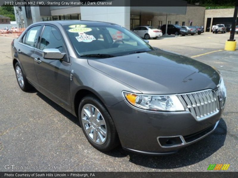 Sterling Gray Metallic / Dark Charcoal 2012 Lincoln MKZ FWD