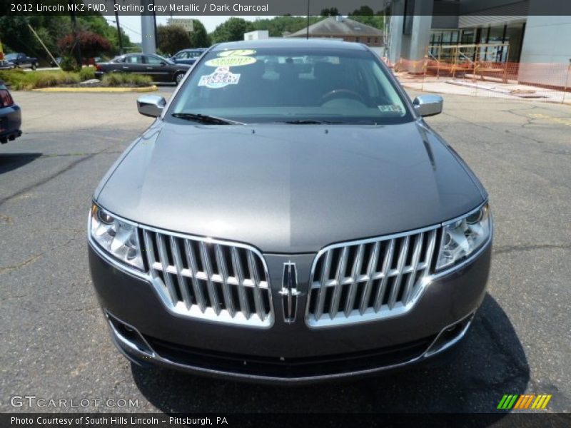 Sterling Gray Metallic / Dark Charcoal 2012 Lincoln MKZ FWD