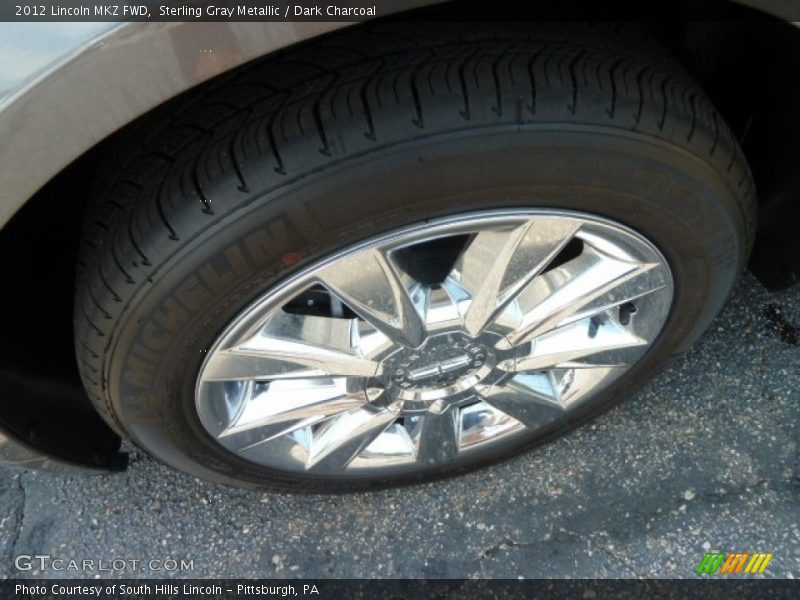 Sterling Gray Metallic / Dark Charcoal 2012 Lincoln MKZ FWD