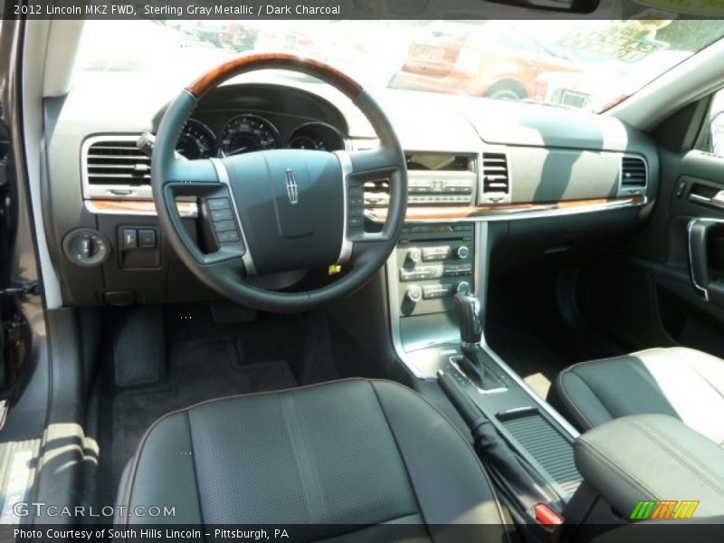 Sterling Gray Metallic / Dark Charcoal 2012 Lincoln MKZ FWD