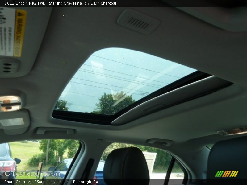 Sterling Gray Metallic / Dark Charcoal 2012 Lincoln MKZ FWD