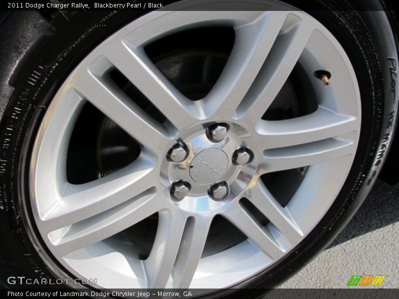 Blackberry Pearl / Black 2011 Dodge Charger Rallye