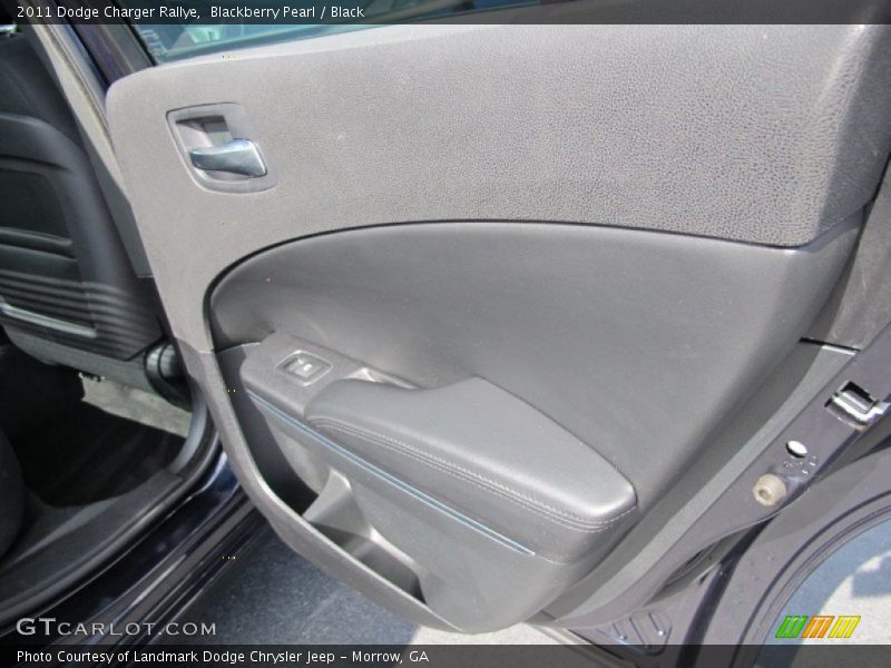 Blackberry Pearl / Black 2011 Dodge Charger Rallye