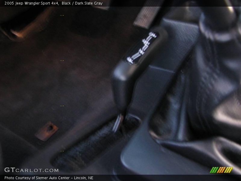 Black / Dark Slate Gray 2005 Jeep Wrangler Sport 4x4