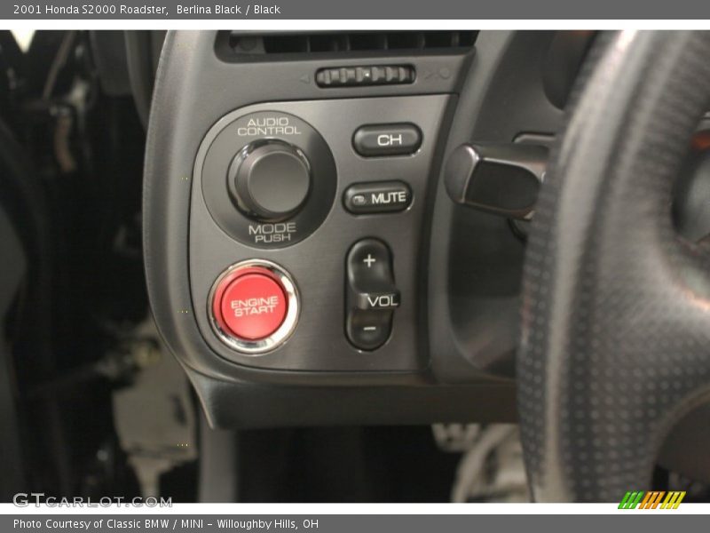 Controls of 2001 S2000 Roadster