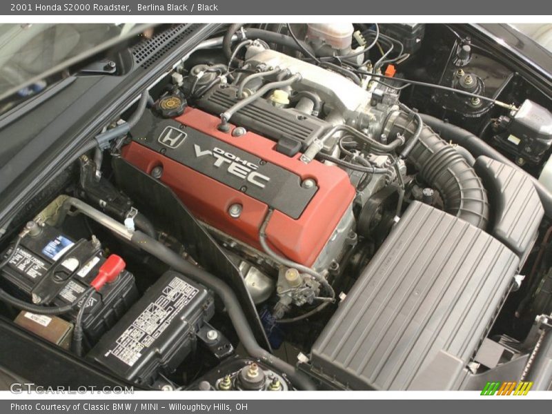  2001 S2000 Roadster Engine - 2.0L DOHC 16V VTEC 4 Cylinder