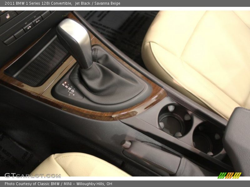 Jet Black / Savanna Beige 2011 BMW 1 Series 128i Convertible
