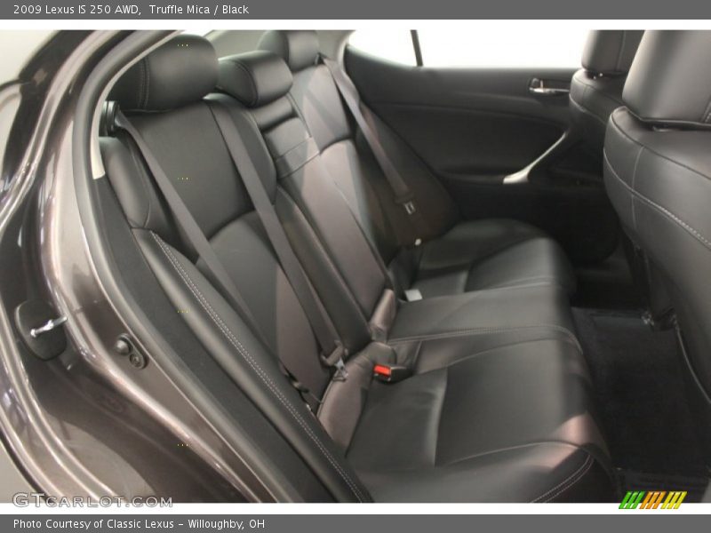 Truffle Mica / Black 2009 Lexus IS 250 AWD