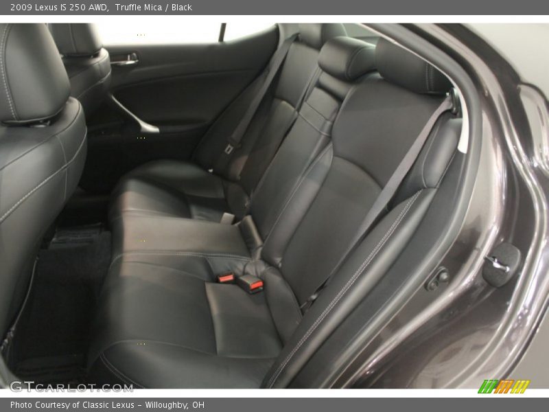 Truffle Mica / Black 2009 Lexus IS 250 AWD