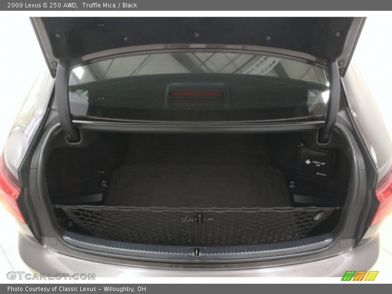 Truffle Mica / Black 2009 Lexus IS 250 AWD