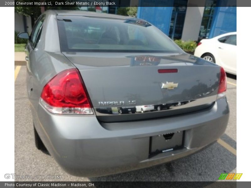 Dark Silver Metallic / Ebony Black 2008 Chevrolet Impala LS