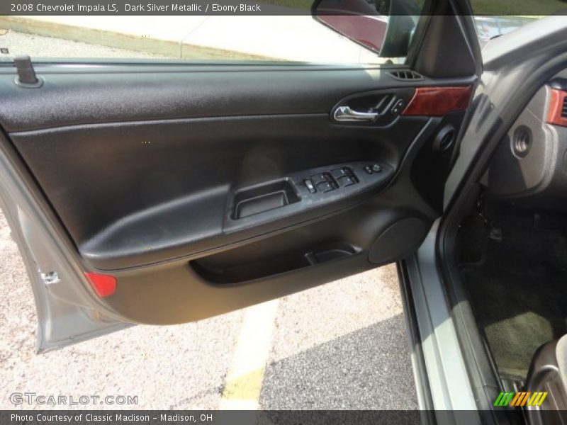 Dark Silver Metallic / Ebony Black 2008 Chevrolet Impala LS