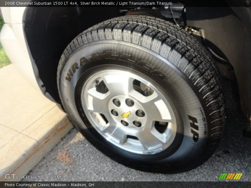 Silver Birch Metallic / Light Titanium/Dark Titanium 2008 Chevrolet Suburban 1500 LT 4x4