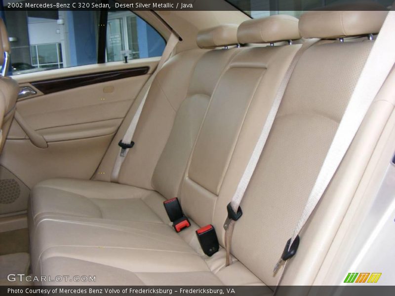 Desert Silver Metallic / Java 2002 Mercedes-Benz C 320 Sedan