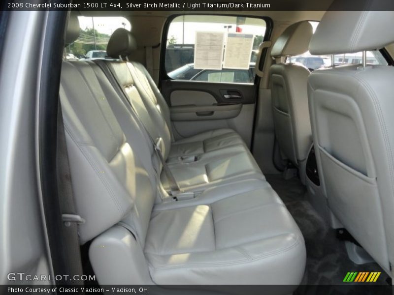Silver Birch Metallic / Light Titanium/Dark Titanium 2008 Chevrolet Suburban 1500 LT 4x4