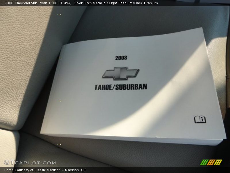 Silver Birch Metallic / Light Titanium/Dark Titanium 2008 Chevrolet Suburban 1500 LT 4x4